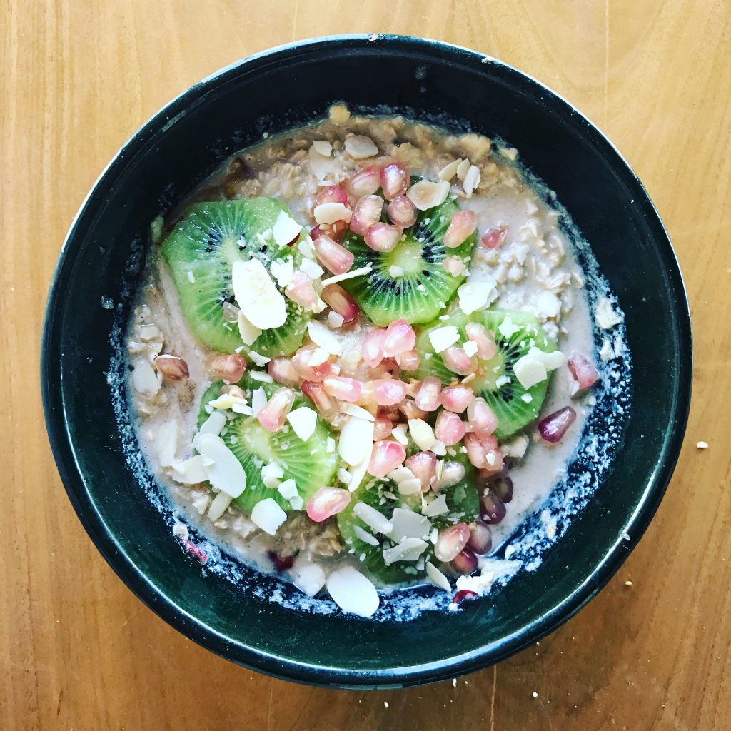 Oat bircher muesli